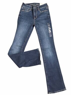 American Eagle Outfitters Dark Blue Flare Jeans